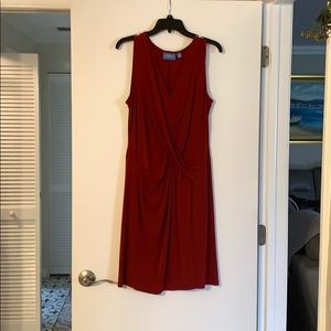 Beautiful cranberry drink that dress